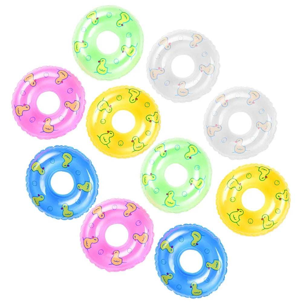 10pcs Inflatable Dolls Swim Rings Toys L99564