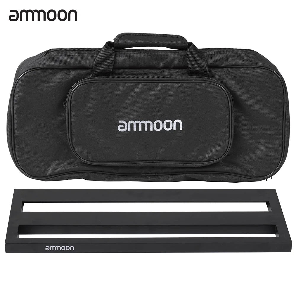 Portable Guitar Pedal Board Aluminum Alloy with Carrying Bag I243
