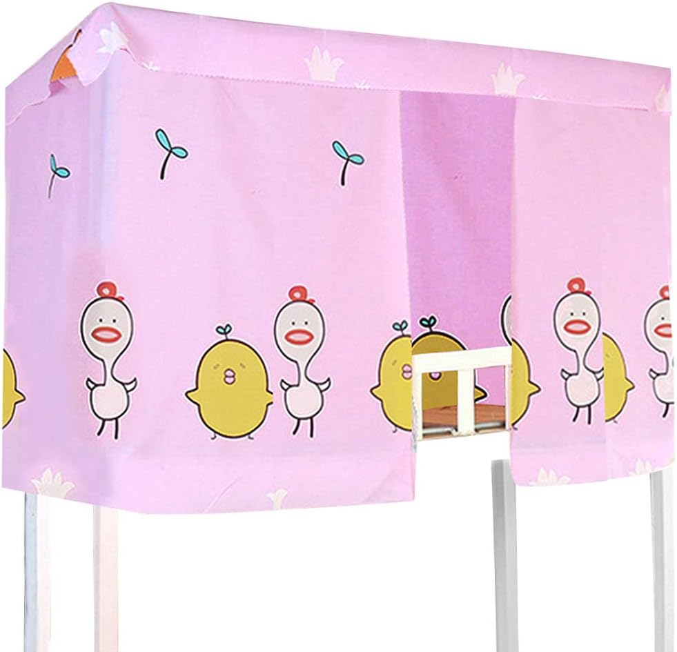 Pink Bed Canopy Curtain 3pcs C15496
