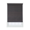 Cordless Walnut Faux Wood Room Darkening Horizontal Blinds Q16020