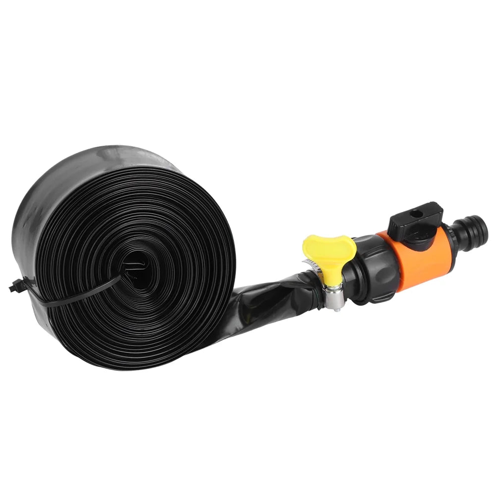 Rociador de agua de trampolín al aire libre PVC Naranja 15m Z6716
