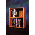 Solid Oak DVD-VHS Cabinet K19752