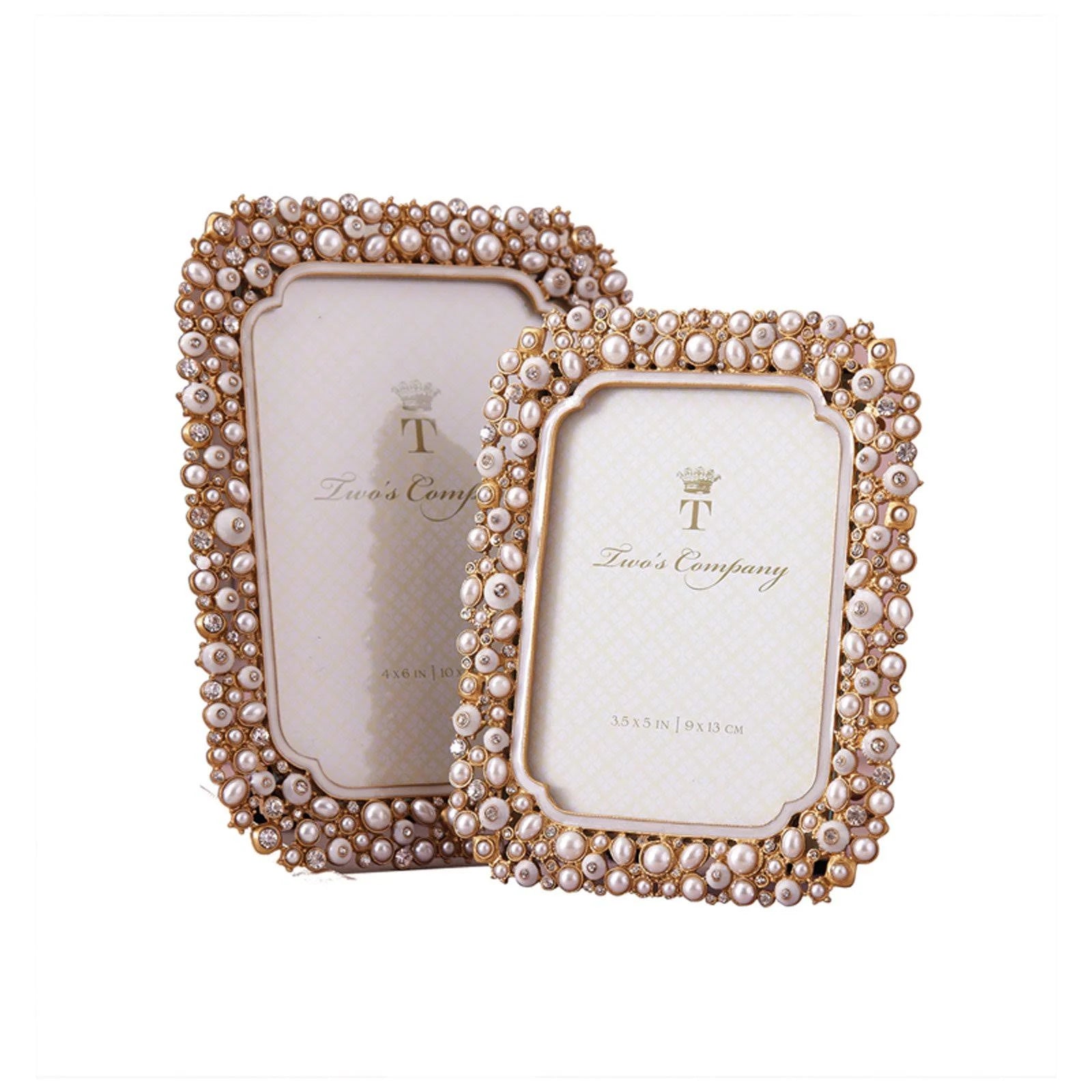Set of 2 Crystal Photo Frames K7059