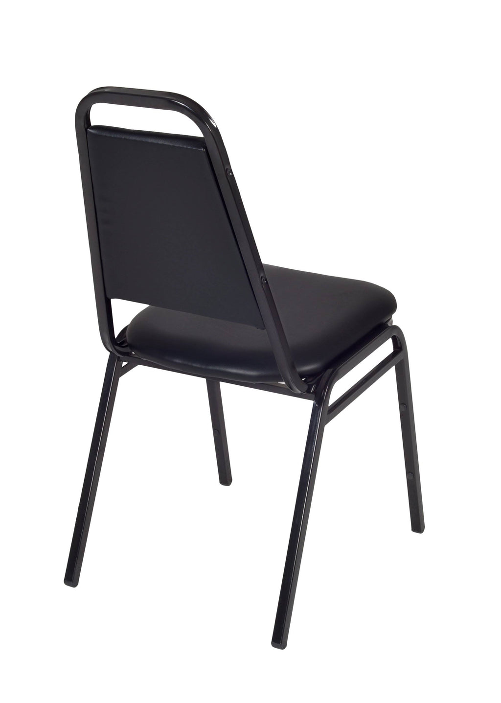 48x22 Round Breakroom Table with 4 Stack Chairs L55312