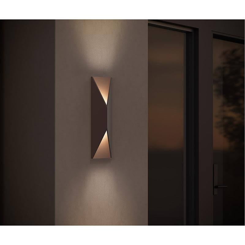 Textured Bronze LED Sconce O99521
