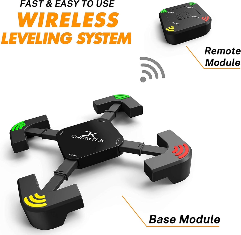 Wireless RV Leveling System with Extensible Legs T368582