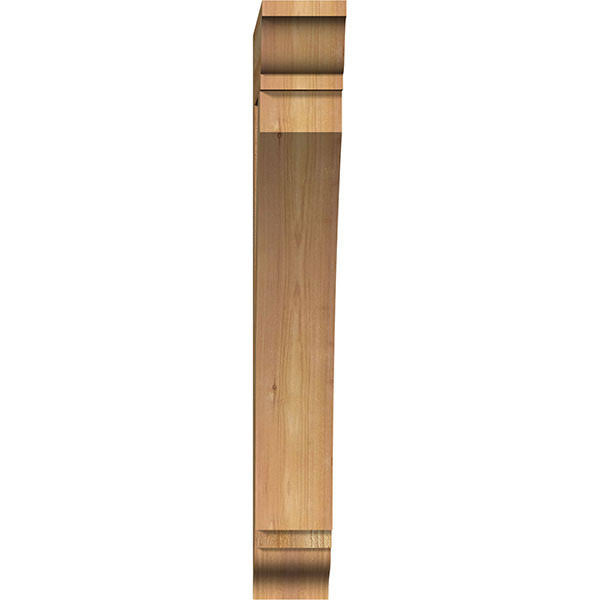 Western Red Cedar Thorton Traditional Rough Sawn Bracket S9784