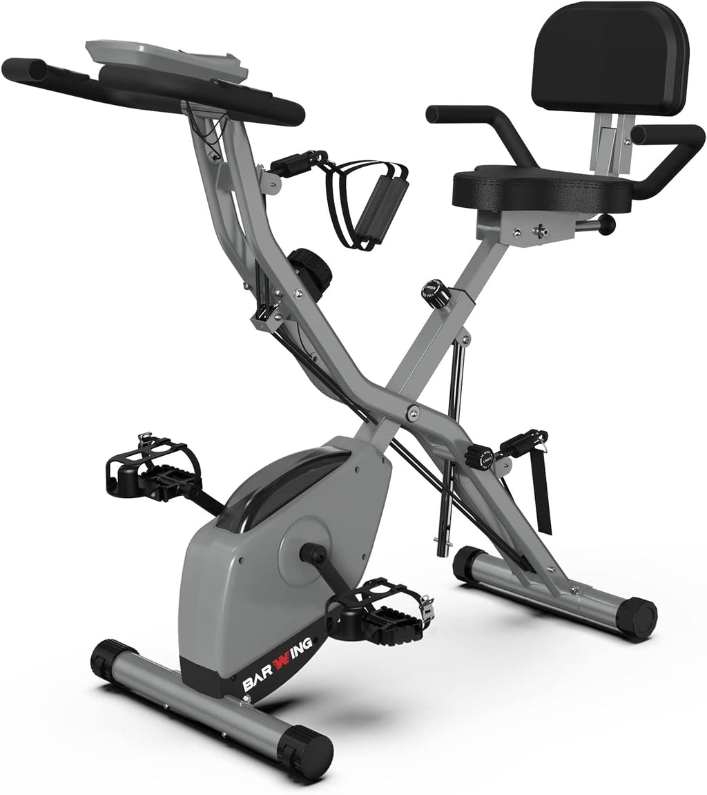 4 IN 1 Foldable Exercise Bike with Magnetic Resistance Z3963