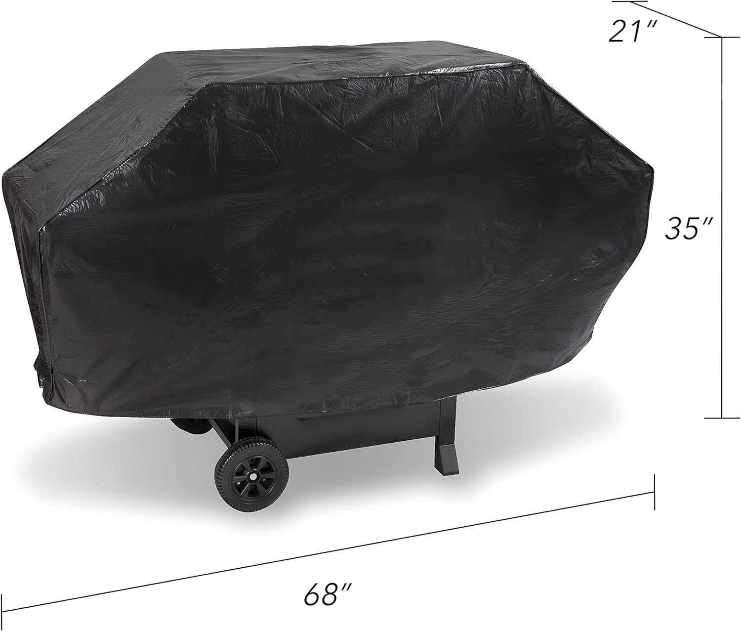 NFL Vinyl Padded Grill Cover, 68 x 21 x 35-inches R966350
