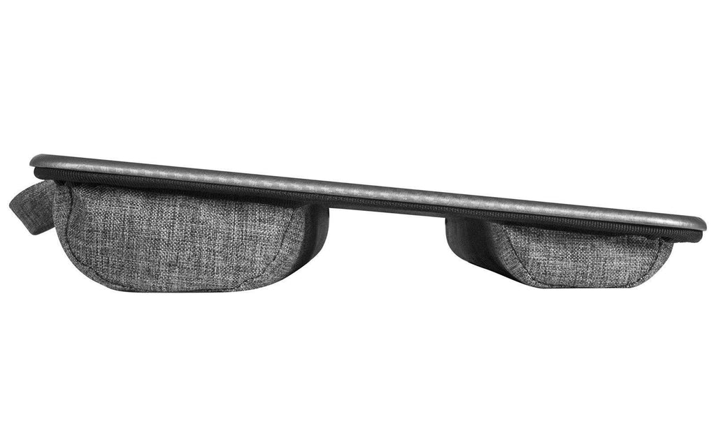 Silver Carbon Lap Desk C593