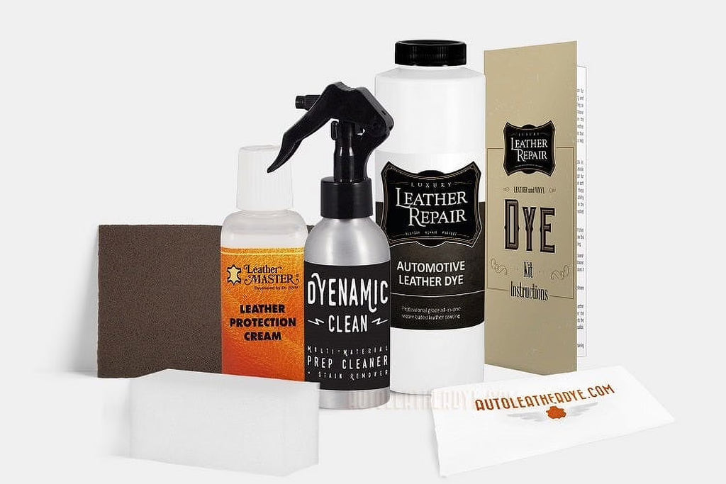 Leather Repair Dye Kit for Automotive Leather & Vinyl J1521