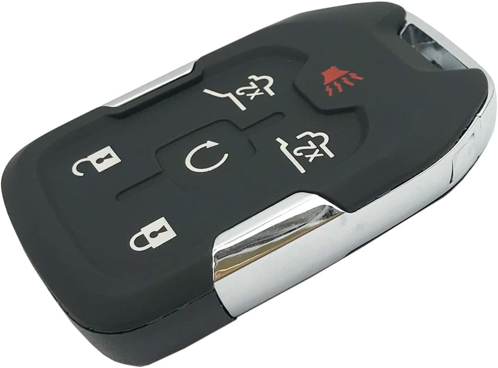 6 Buttons Key Fob Cover Case for GMC Yukon Chevy Tahoe Suburban T3193