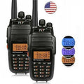 2pcs UHF/VHF Portable 2 Way Radio V83424