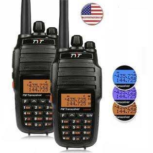 2pcs UHF/VHF Portable 2 Way Radio V83424