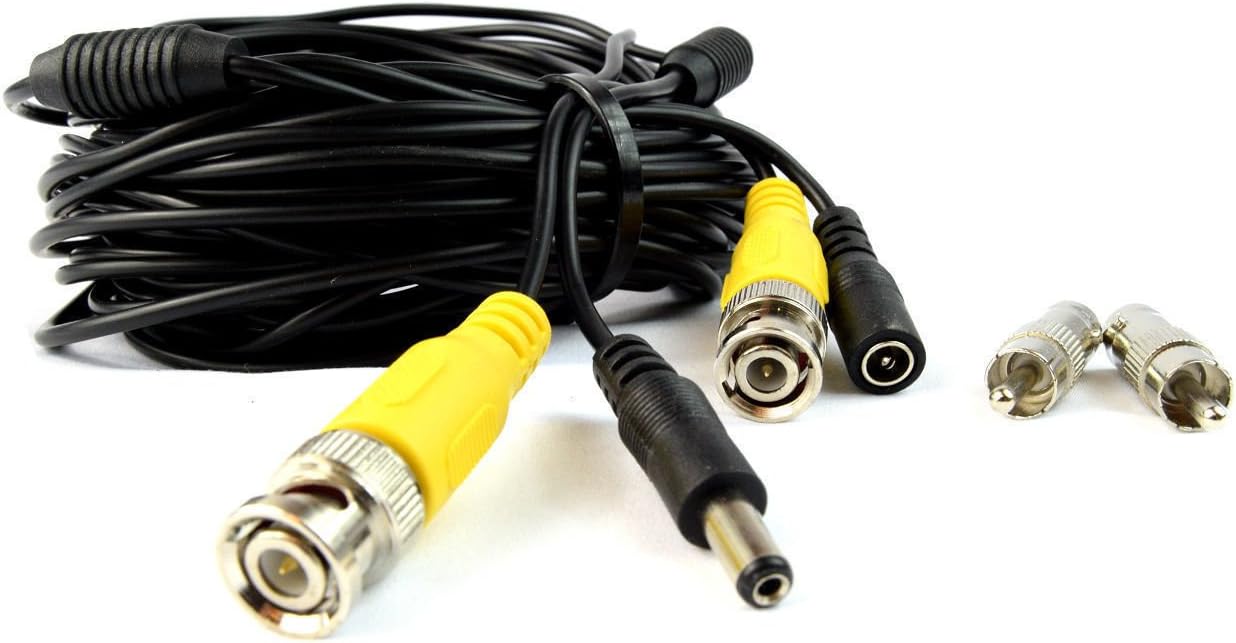 8 x 60 FT BNC Video Power Security Cable J177148