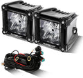 3 inch 40W 4800LM Flood Beam LED Light Pods Square Work Light Pack of 2 M2753