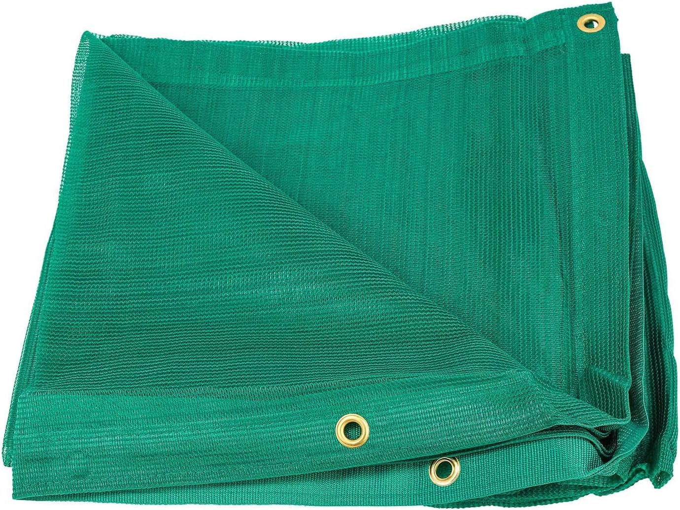 16' x 24' Green Heavy Duty 6 Oz 70% Shade Mesh Tarps with Grommets P820