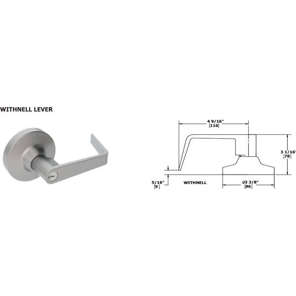 Cylindrical Lock O697594