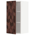 White Right-Handed Wall Cabinet 15x15x30 B4467