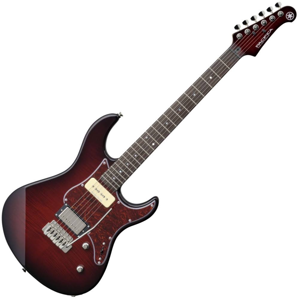 Dark Red Burst Electric Guitar with Rosewood Fretboard C18003