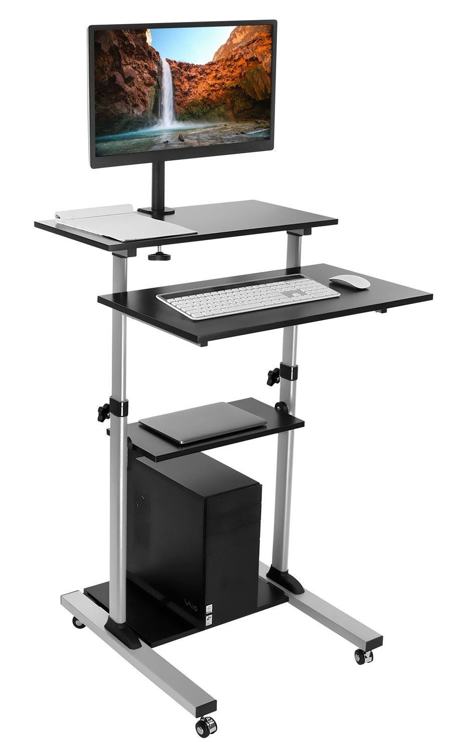 Height Adjustable Rolling Presentation Cart N67811