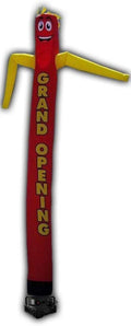 20ft Inflatable Tube Man Red/Yellow with 1HP 2 Speed Air Blower C9854