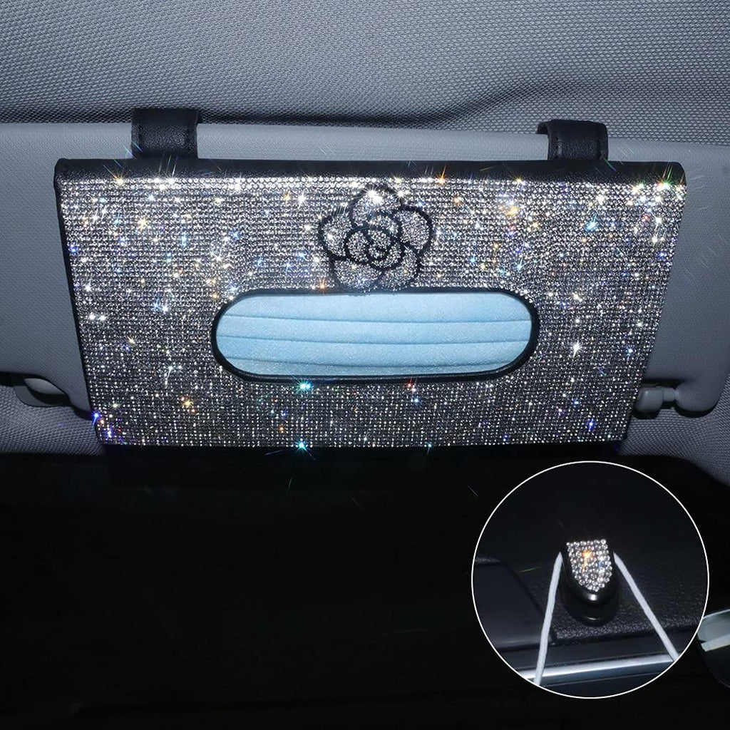 Red Queen Crown Tissue Box Holder for Sun Visor N120