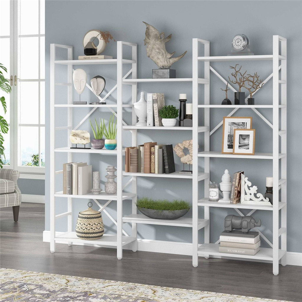 Gold 5-Shelf Bookcase T4916