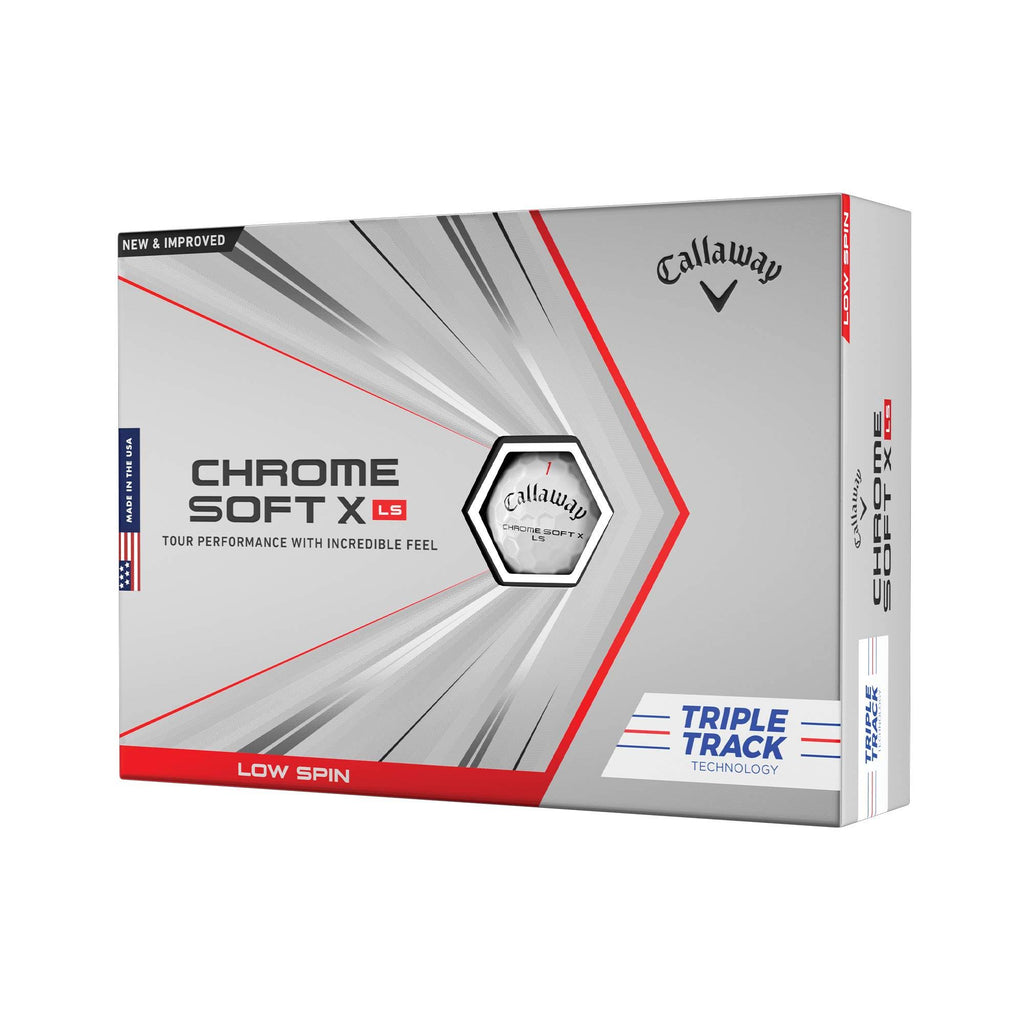 White Triple Track Golf Balls I74314