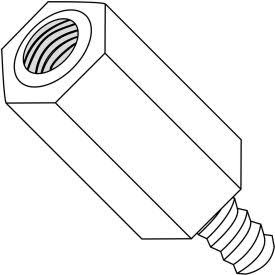 6-32 x 1/2 Hex Male Female Threaded Standoff - Nylon - Pkg of 1000 N15283