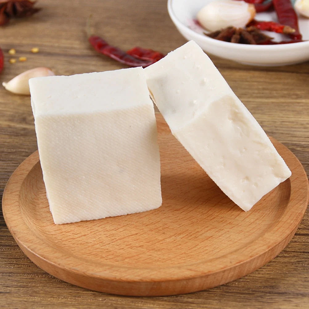 Simulated Tofu Block Model Plastic Play Food Kitchen Child L424179