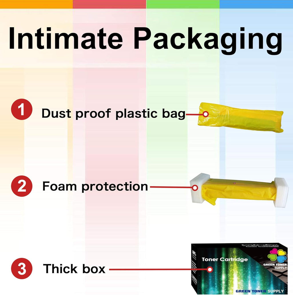 Compatible Toner Cartridge Set of 4 for Brother Printer P4635