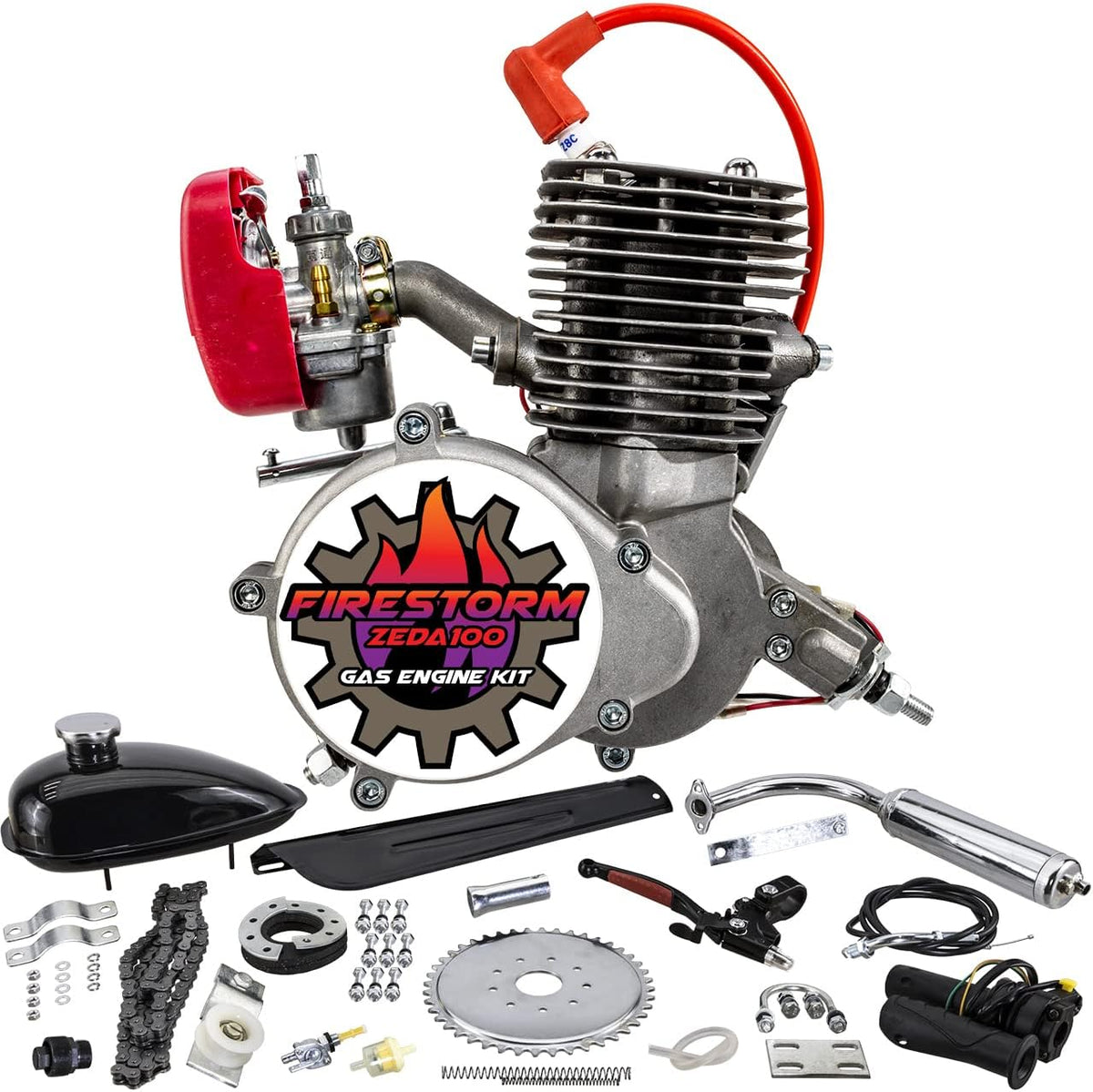100 Complete 80cc/100cc Bicycle Engine Kit 36 Tooth B75680