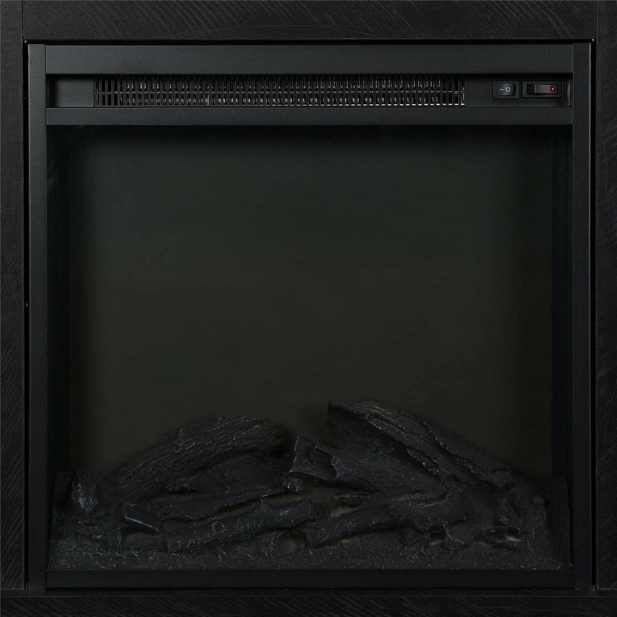 Black Fireplace TV Console R919194
