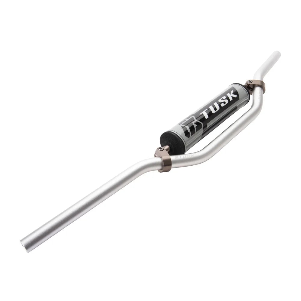 Aluminum 7/8" Handlebar CR Mid Bend Silver L1175