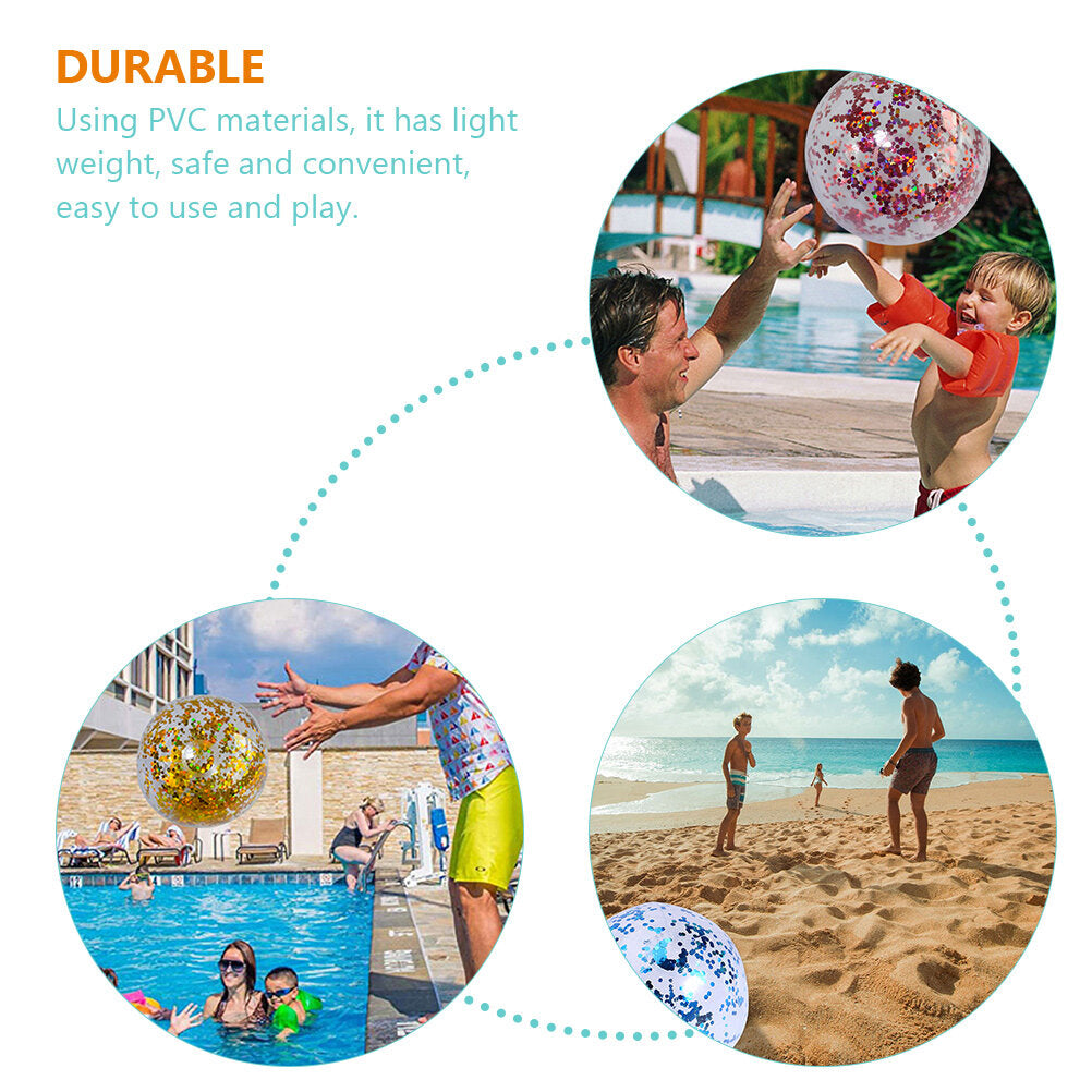 4 Pcs Inflatable Beach Balls M9217