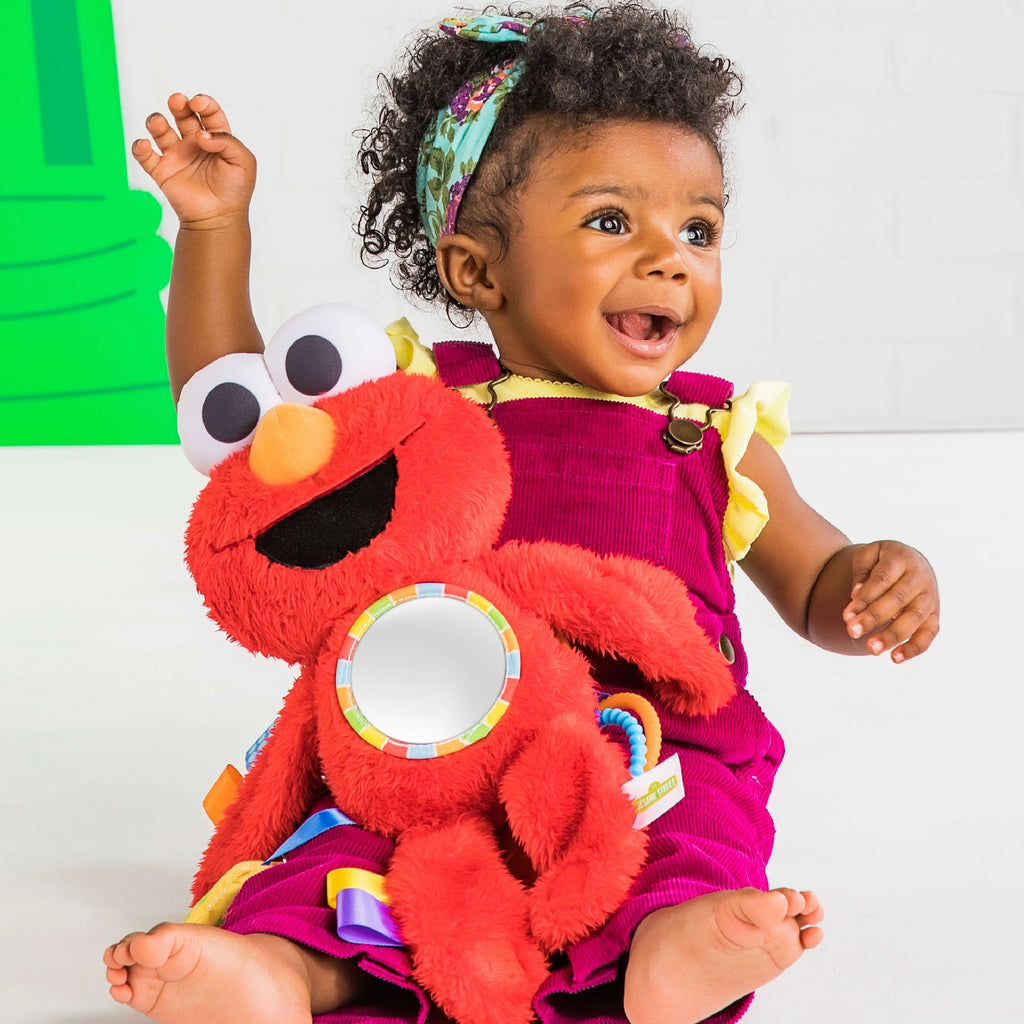Elmo Travel Buddy Plush Stroller Carrier Toy Z582