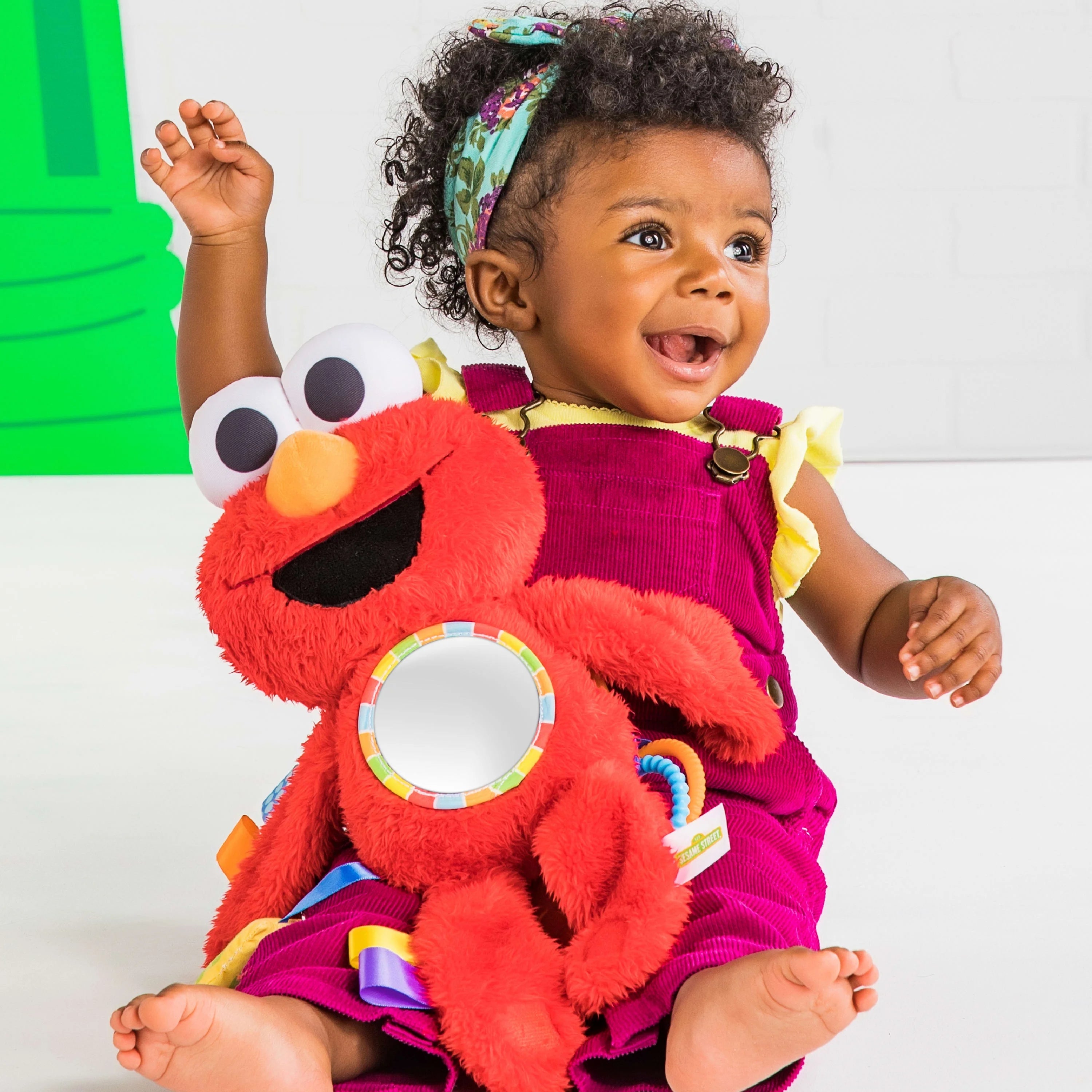 Elmo Travel Buddy Plush Stroller Carrier Toy Z582