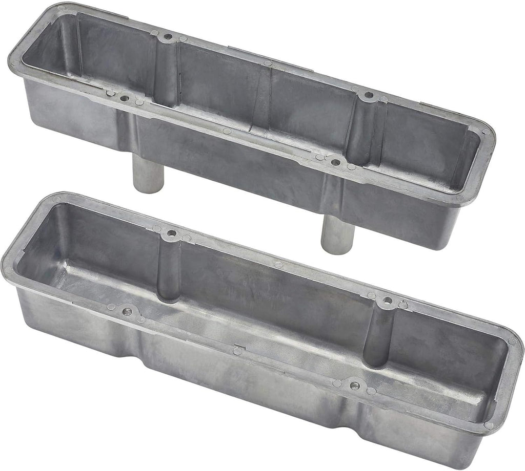 Chrome Aluminum Valve Covers with Shielded Breathers N1497