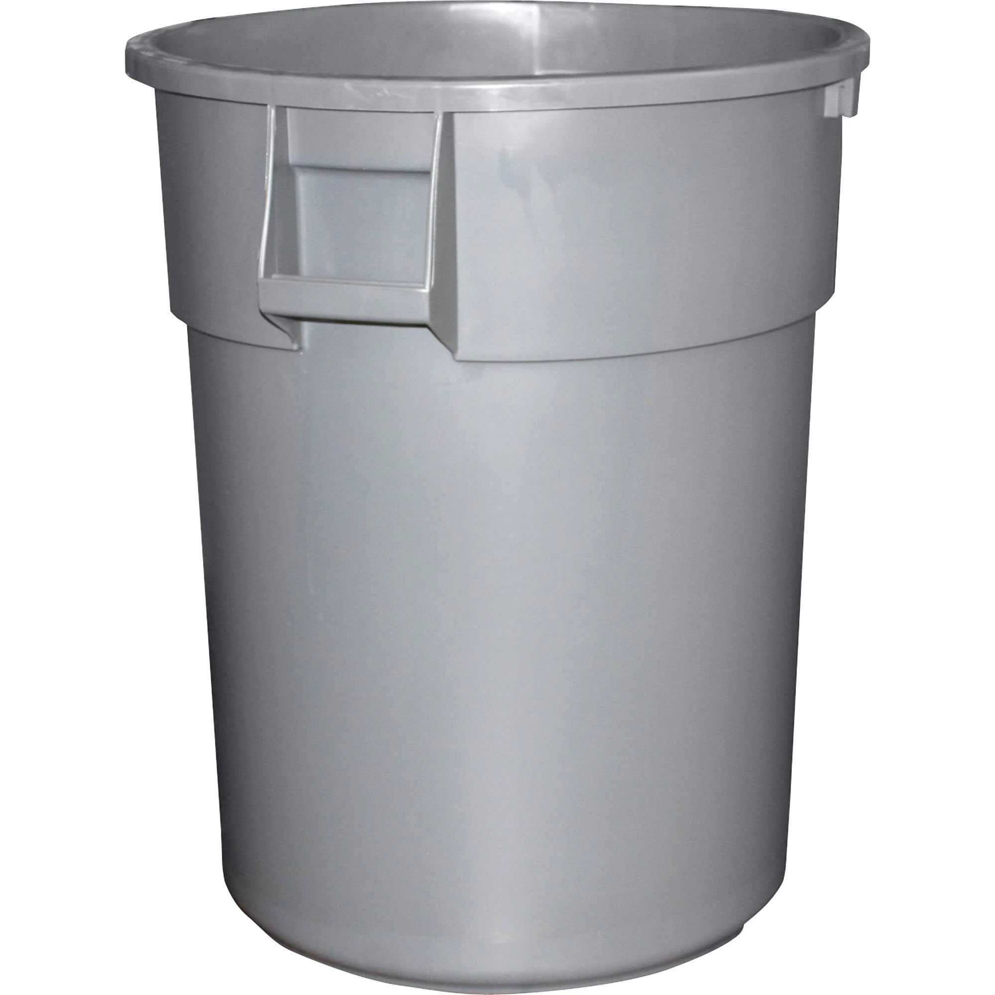 Gray 55 gal Plastic Waste Container T5076