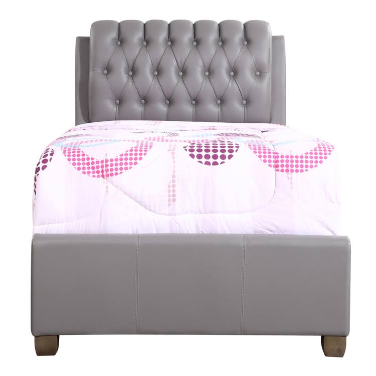 Twin Bed Light Grey R922