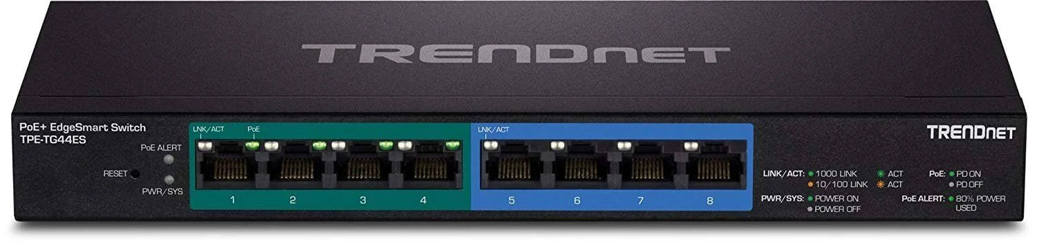 16-Port Gigabit Web Smart PoE+ Switch V482148