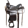 18x22 Leather Draft Horse Saddle R49011