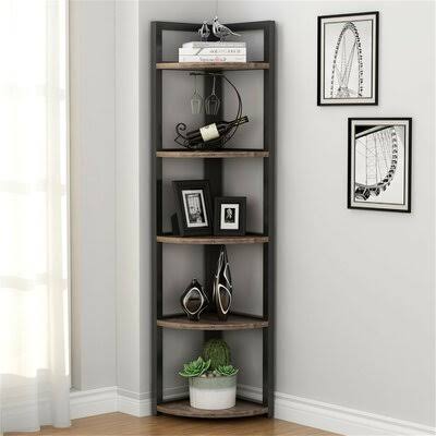 5 Tier Corner Bookcase X57545