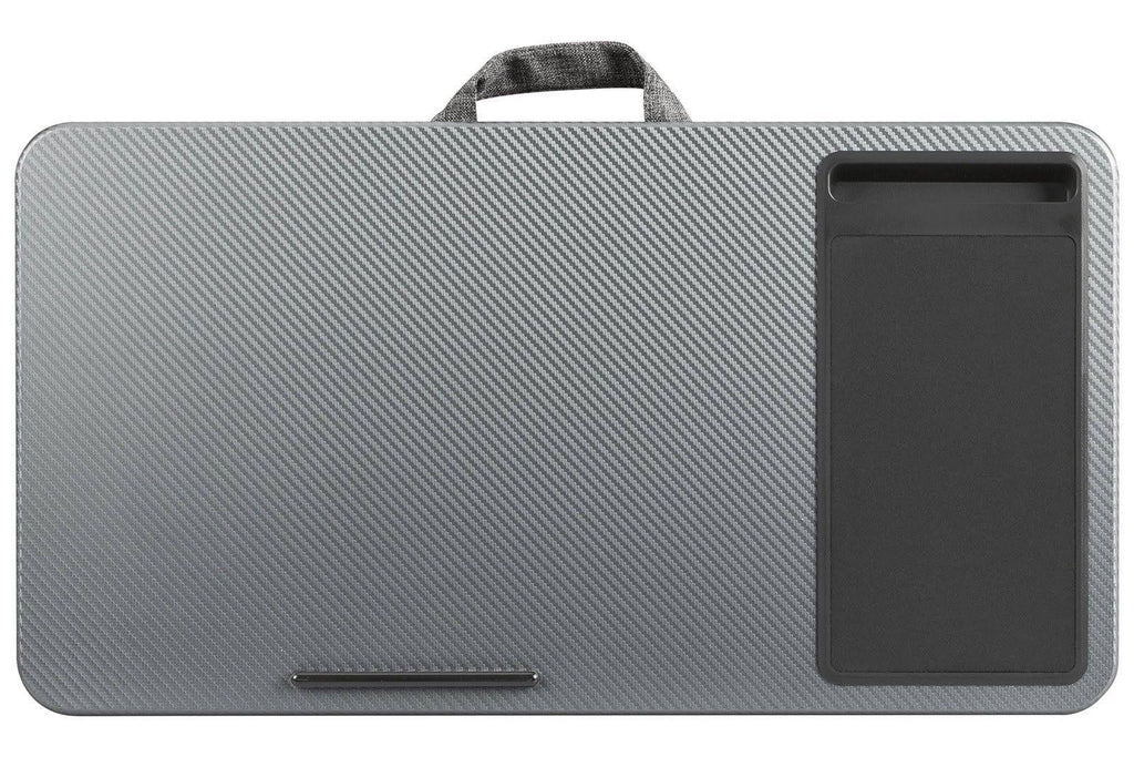 Silver Carbon Lap Desk C593
