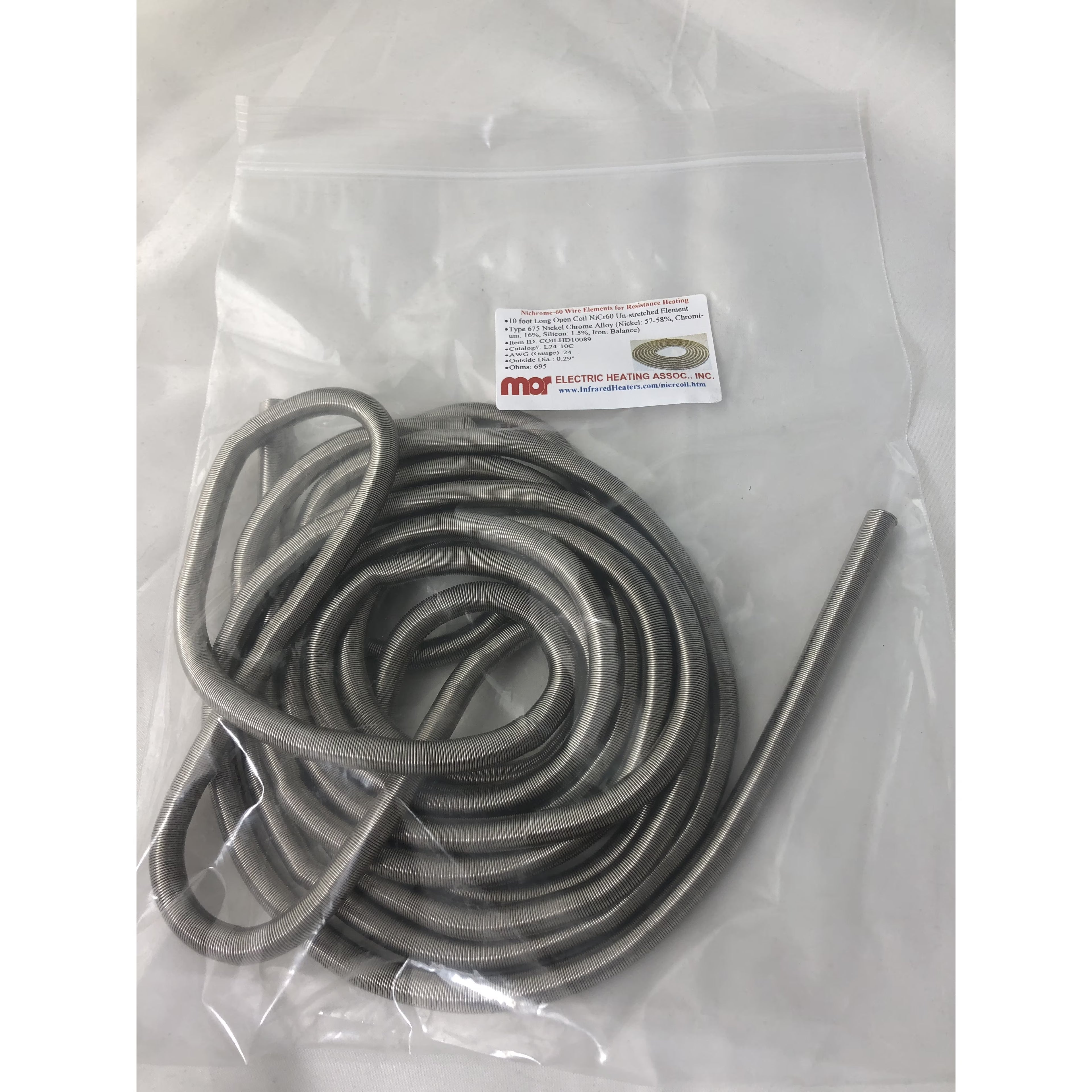 Nichrome Open Coil E91502