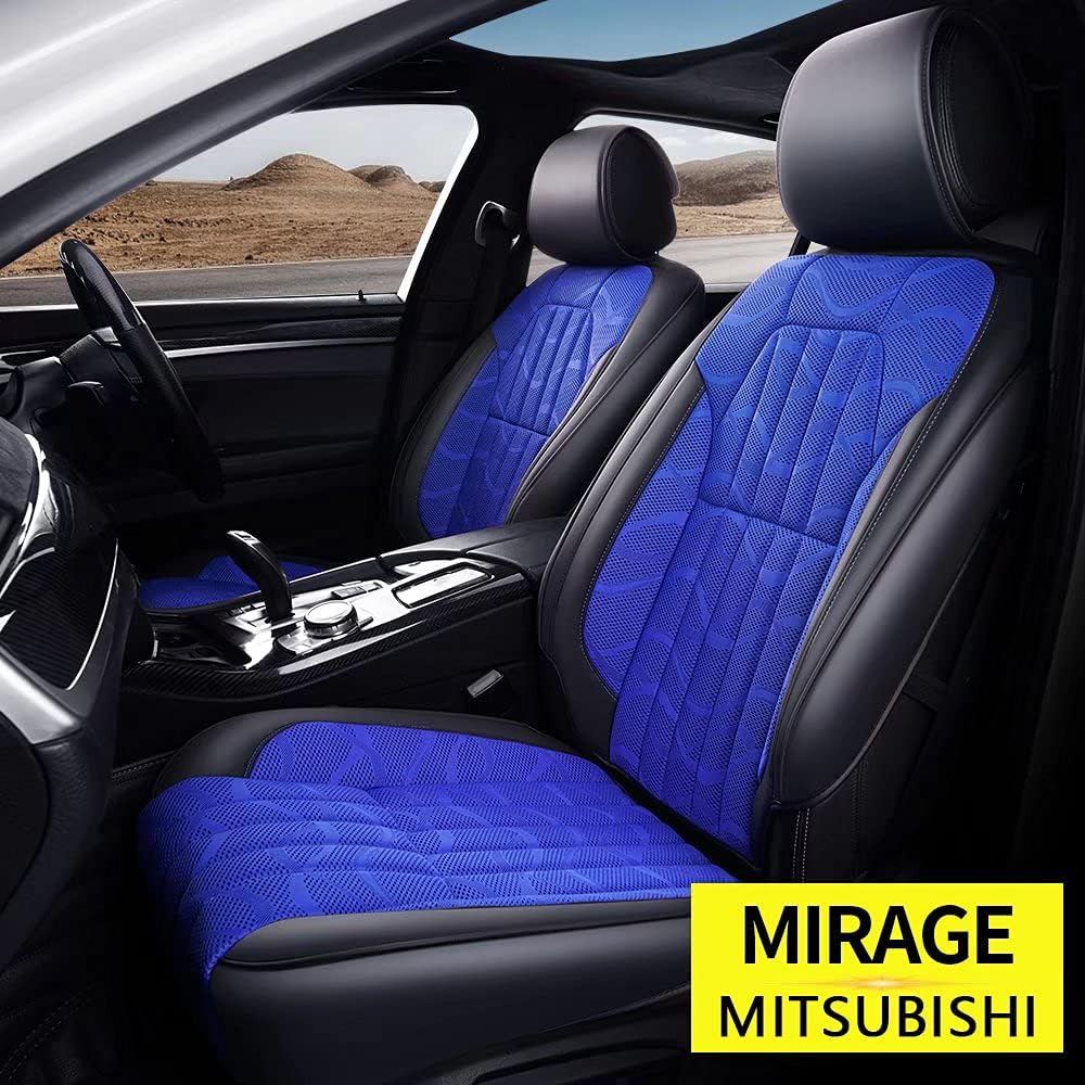 Faux Leather 5 Seats Car Seat Protector Black F3069