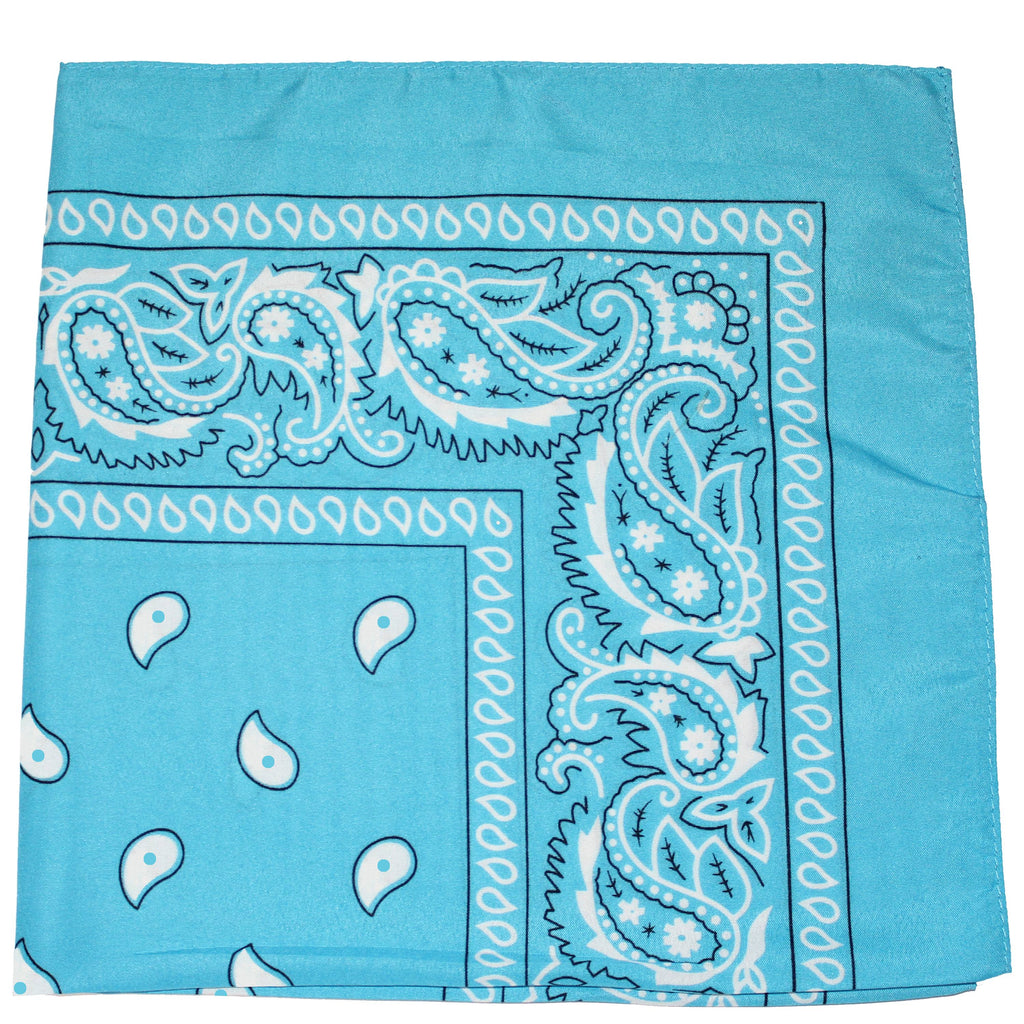 240 Paisley 100% Cotton Double Sided Bandanas V25757