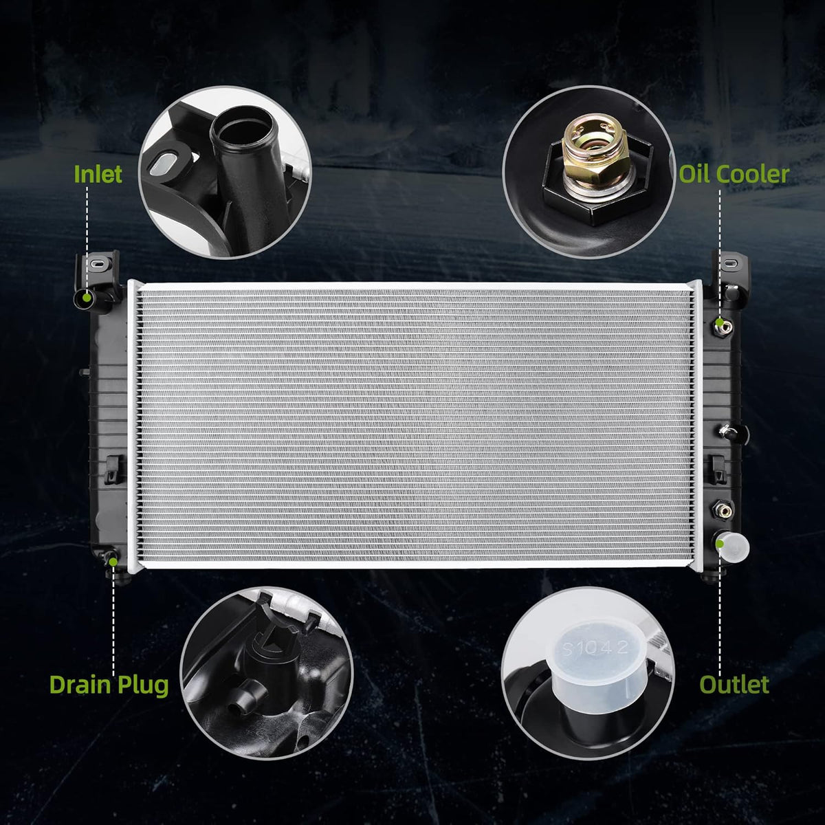 34'' Radiator U5675
