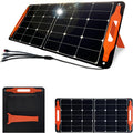 100W Portable Folding Solar Panel Charger with USB Outputs X255